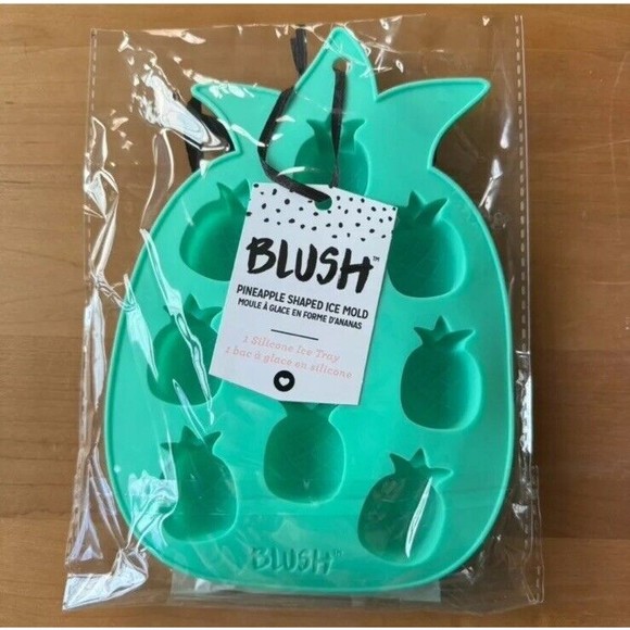 Blush Silicone Pineapple Shaped Ice Mold Tray BPA Free NEW In Package, New - Picture 3 of 7